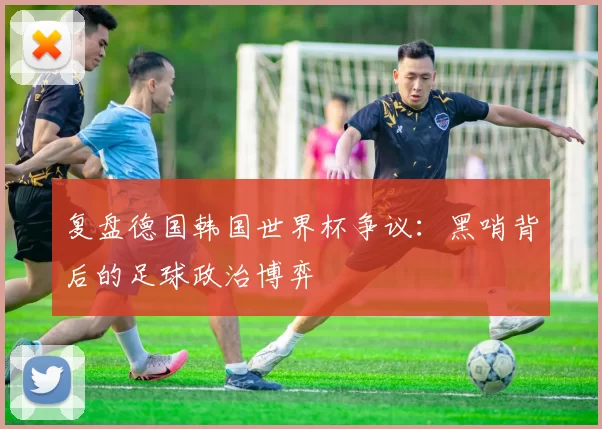 复盘德国韩国世界杯争议：黑哨背后的足球政治博弈